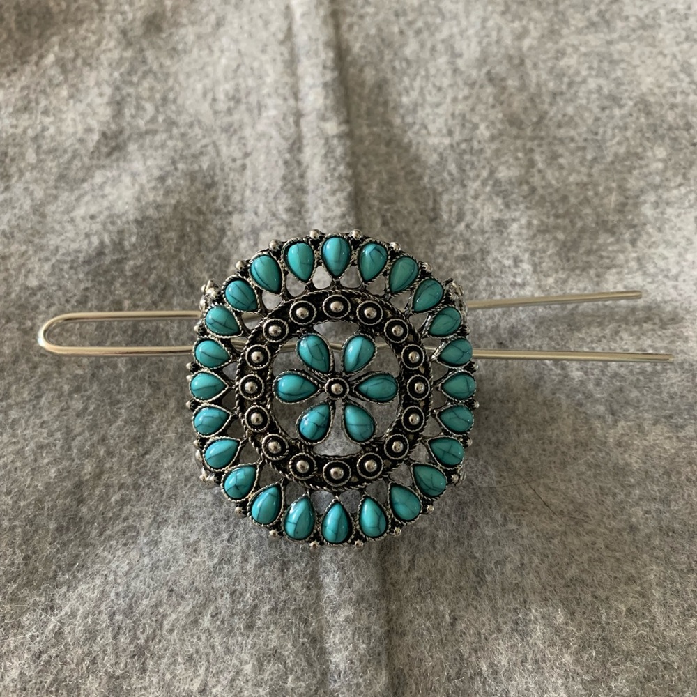 Boho hair clip